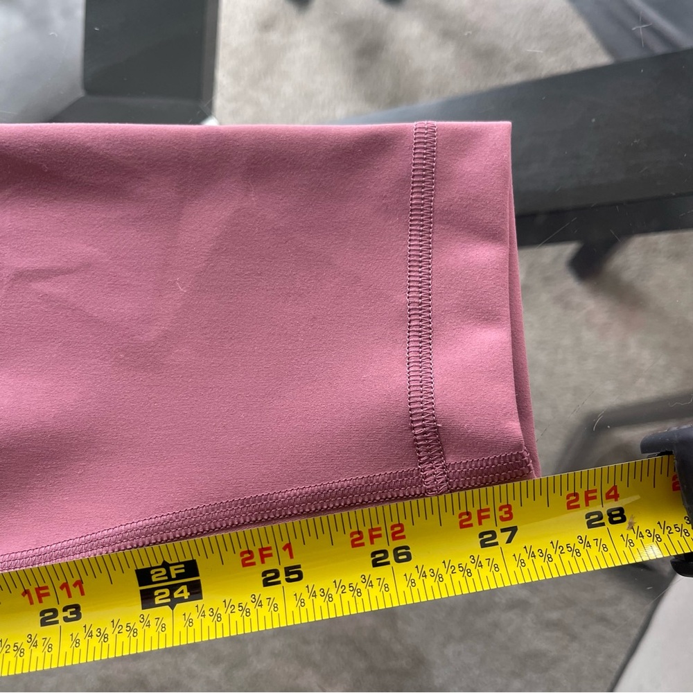 Lululemon Always On High-Rise Tight Pink Size 12 Legging Workout Athleisure - Picture 6 of 8